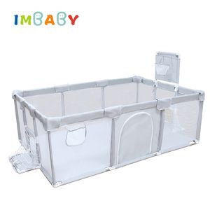 Baby Rail Imbaby Baby Palypens Cartoon Playpen for Children Basketball Baby Playground Balls Basen Fence for Child Bezpieczeństwo 230303