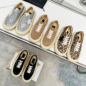 space super star brand casual shoes new release Iuxury Shoes Italy designer women sneakers Iuxury Sequin Classic white do-old dirty man Casual Shoe genuine leather