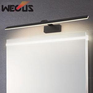 Wall Lamps 9W Led Nordic Mirror Light Acrylic 42cm/52cm Bathroom Lamp Bedroom Cosmestic Lighting El Study Picture Sconce House Bra