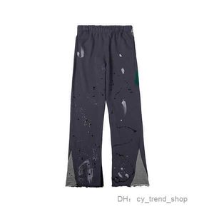 Men's Jeans Galleries Dept Designer Sweatpants Sports b Painted Flare Sweat Pant tmusxhnauv G4UG