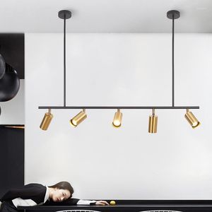 Pendellampor modern matsal led ljus vintage spotbelysning fixtur bar hängande /hängslampa strålkastare