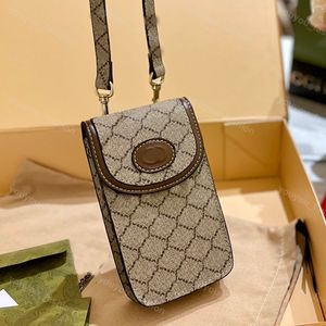 Designer crossbody sacos de telefone bolsas de luxo bolsas dos homens pequena carteira com corrente titular do cartão bolsa de ombro g para mulheres couro mini tote