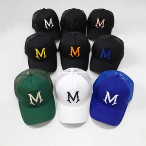 Sombrero de cubo Gorras de bola Gorra de béisbol Diseñador Hombres Mujeres Malla Bordado Moda al aire libre Verano Lujo Sombrero para el sol AM1r1l853