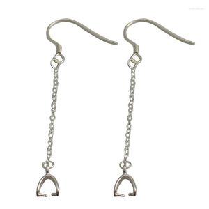 Dangle Earrings Beadsnice 38850smt17 925 Sterling Silver Finding Drop Hook Earring Wires With Pinch Bail