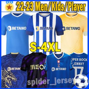 XXXL 4XL 2022 2023 FC Portos Soccer Jerseys Fan Fan Fans Version 22 23