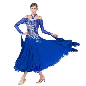 Stage Wear B-16544 Style! Ballroom Standard Dance Dress Waltz Konkurs Kobiet Rumba Chacha Modern Tango Ballroom