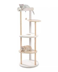 Cat Furniture Scratchers 039S House Scratcher Home Tree Thandduk Pets Hets Hammock Climbing Frame Toy Spacious Purch For Drop 2301064483334