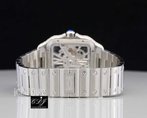 Часы Iced Out Diamonds Lab Grown Dign Stainls Steel Стильный индивидуальный хип-хоп Роскошный чехол Мужской хип-хоп Big Diamo