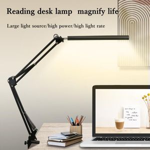 Lâmpadas de mesa LED dobragem de proteção para olhos longos Lâmpada de lâmpada de mesa USB Aprendizagem universal clipe de desktop universal