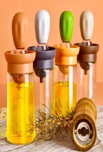 Herramientas accesorios de aceite de oliva de vidrio y cepillo de silicona para cocinar cocción de cocina para hornear cepillos de hojaldre 6986124