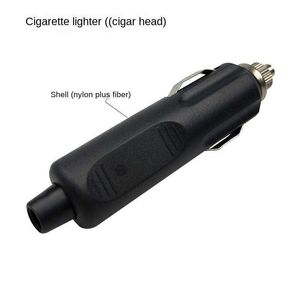 Environmental protection and high temperature resistance 10A nylon plus fiber vehicle cigarette lighter plug