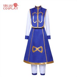 Anime Costumes Sbluucosplay Kurapika Cosplay Come For Adult Men Women Kids Halloween Full Outfits Custom Made Z0301