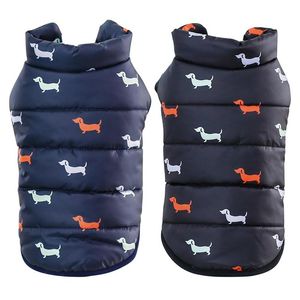 Dog Apparel Pet Warm Cloth British Style Jacket Coats Fur Collar Small Medium Dogs Puppy Autumn Winter Clothes