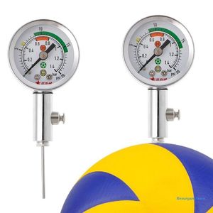 Balls Soccer Ball Pressure Gauge Air Watch Football Volleyball Basketball Barometers Drop 230303