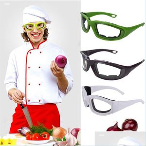 Fruit Vegetable Tools High Quality Kitchen Onion Goggles Tear Slicing Cutting Chop Mincing Eye Protective Glasses Accessories Dbc Dh2Xp