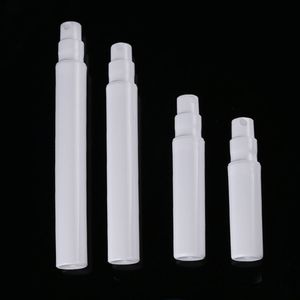 高カリティホワイトエッセンシャルオイルサンプルスプレーボトル2ml 3ml 4ml 5ml白い香水プラスチックスプレーボトル