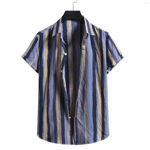 Men's T Shirts Men Blouse Basic Top Beachwear Street Wear Tops For Spring Autumn Men's Clothes Geometric
