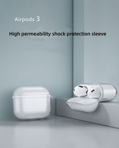 Для AirPods3 подушки для наушников Shell TPU Split Cover для наушников подходит для Apple 3 -го поколения чехол Bluetooth Soft Shock -Ronation и Shockper