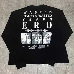 Men's T-Shirts Oversize ERD Long Sleeve T Shirt Men Women T230303