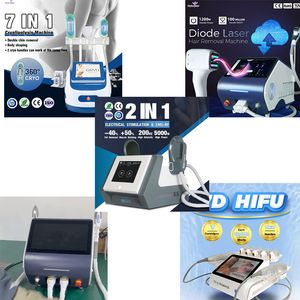 2023 Diode Laser Hair Machine One Randles с экранами Android System Lazer Reduct Hair Beauty Superain для спа -салона