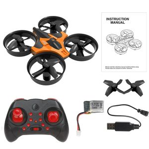 Intelligent Uav RC Quadcopter 24G Mini Fouraxis Aircraft Onebutton Return To Headless Mode Piccolo telecomando Giocattoli per bambini 230303