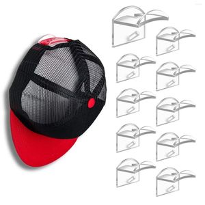 Ganci Porta cappelli minimalista per berretto da baseball Adesivo da parete senza pasta per foratura Appendiabiti portatile per porta