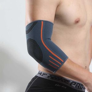 Gomitiere Ginocchiere Gomito Brace Support Arm Sleeve Pads Strap Arthritis Guard Bandage Wrap Band Gym Gomitiere lavorate a maglia per uomini e donne J230303