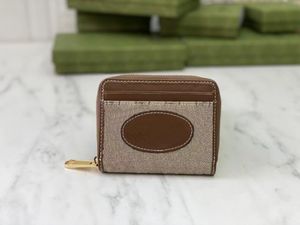 High-quality top designer wallet cardholder Paris check luxury men's wallet high-end 658549