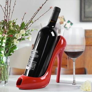 Ice Buckets and Coolers High Heel Shoe Wine Bottle Holder Stylish Rack Presentkorg Tillbehör för Home Red Creative Hol 230302