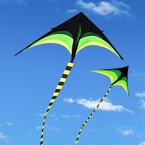 Kite Accessories 160cm High Quality Primary Stunt Kite Kit with Wheel Line Large Delta Kite Tail Outdoor Toy Kites for Kids Adult Sport Toy Gifts 230303