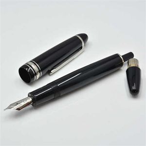 Resina di lusso nero MSK-149 Penna stilografica classica per 4810 forniture per la scuola di uffici NIB Penne a inchiostro di alta qualità con NUMB176A seriale