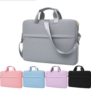 Сумки для ноутбука сумки для ноутбука сумочка для плеча для MacBook Air M1 13 Корпус для Xiaomi Dell HP 11 13 14 15 15,6 дюйма бизнес -портфеля.