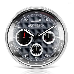 Wall Clocks Car Creative Dashboard Clock Digital Metal Cool Home Decor Watch Silent Kitchen Reloj Pared Birthday Gift