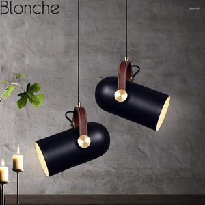 ペンダントランプモダンなLEDライトノルディックミニマリストベッドルームストアレストランの装飾照明器具vintage luminaire