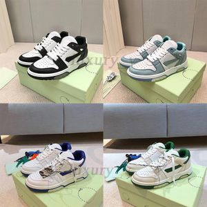 Out Of Office Sneakers Designer Casual Shoes OOO Sneakers Ow Men Women Luxury Decorated Arrow Lace-up Stitching Leather Breathable Platform Trainers
