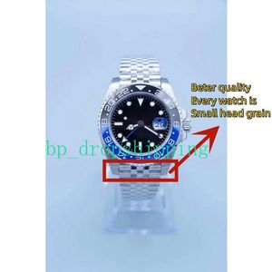 2023 New Wristwatch 40mm Sapphire Glass Date Window Automatic Asia 2813 Movement Jubilee Fine Steel Strap Ceramic Bezel Mens Watch Gifts