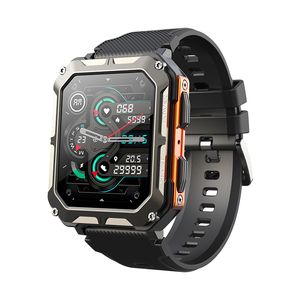 C20 Pro Outdoor Smart Watch IP68防水380MAHロングタイムスタンバイAndroid Reloj Inteligenteスマートウォッチ
