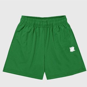 2023 Mens Shorts Undefeated Sports America Tide Brand Mesh Breathable Quick-drying Running Quarter shorts