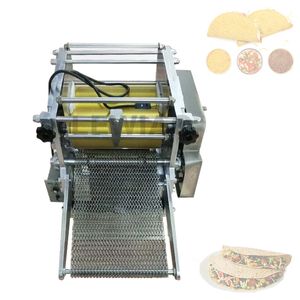 Multifunktionell majs tortilla rullpannkaka Maskin Electric Commercial Automatic Dumpling Wraper Making Machine