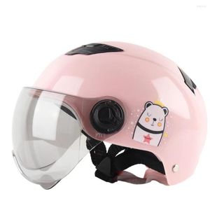 オートバイヘルメットヘルメットホールセール電気スクーターメン女性