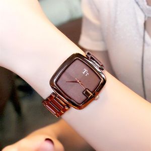 NOVA CRICAÇÕES Timelimitadas Designers de moda New Korean Wristwatch Fashion Watch Cool Simple Dial Fashion Allmatch Watch 15311167W