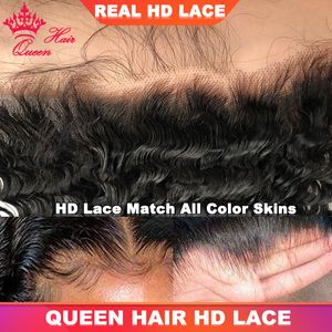 SKINLIKE Real HD Lace Frontal Melt Skins unsichtbarer HD-Spitzenverschluss Nur Deep Wave 13x6 13x4 Frontal Virgin Human Raw Hair Deep Curly Weave