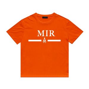 メンズTシャツデザイナーAmirirs Tシャツレターシャツ半袖Tシャツプリントトップファッションレディースプリント半袖ラウンドネック服とティー760