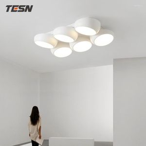 Kronleuchter Minimalistische Wohnzimmerlampe 2023 Einfache moderne Atmosphäre Bürobeleuchtung Designer Deckenschlafzimmer