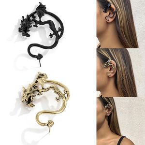 Backs Ohrringe Damen Retro Teufel Engel Ohrclip Halloween Fee Elfe Schmuck Nicht durchbohrt Ohrring Schicke Manschetten Geschenke