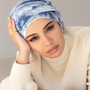 Szaliki Ramadan Tieb bar barwnik bąbelek szyfonowy natychmiastowe hidżaby dla kobiet sprężyna szalik Ombre muzułmańska kobieta Jilbab Islamski snood 180x70cmscarves