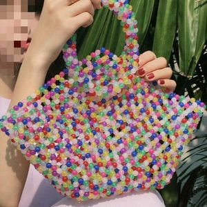 Perle di gelatina acrilica fata sacca di moda a forma di pesca nuova borsa a colori miste 230304