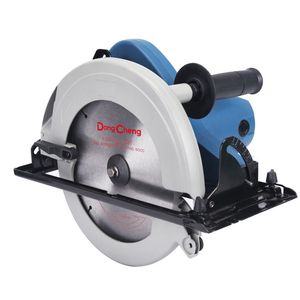 Dong Cheng 220V-240V Justerbar avfasningsvinkel 0-45 Electric Circular Saw för träarbete