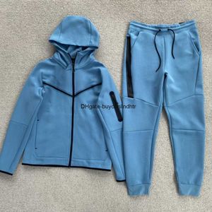 Tasarımcı Moda Nikis Tech Polar Eşofman Erkek Kadın Pantolon Spor Zip Hoodie Ceket Jogging Yapan Pantolon Eşofman Bayan Joggers Kapşonlu Mont