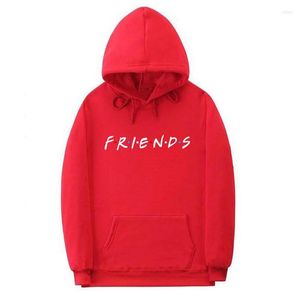 Herrhoodies Friends Logo för TV -programmet Alfabet litterära kläder för ett par pojkar hane i hastighets hoodie